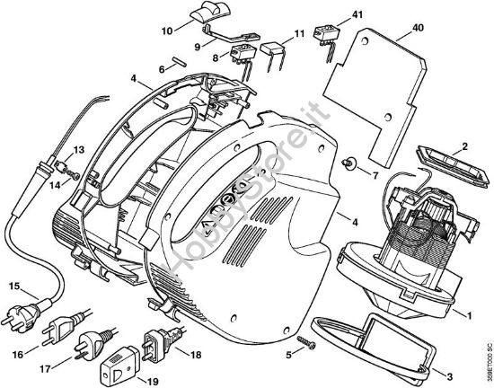 Motore soffiatore ES 40 ES 40 brand Stihl